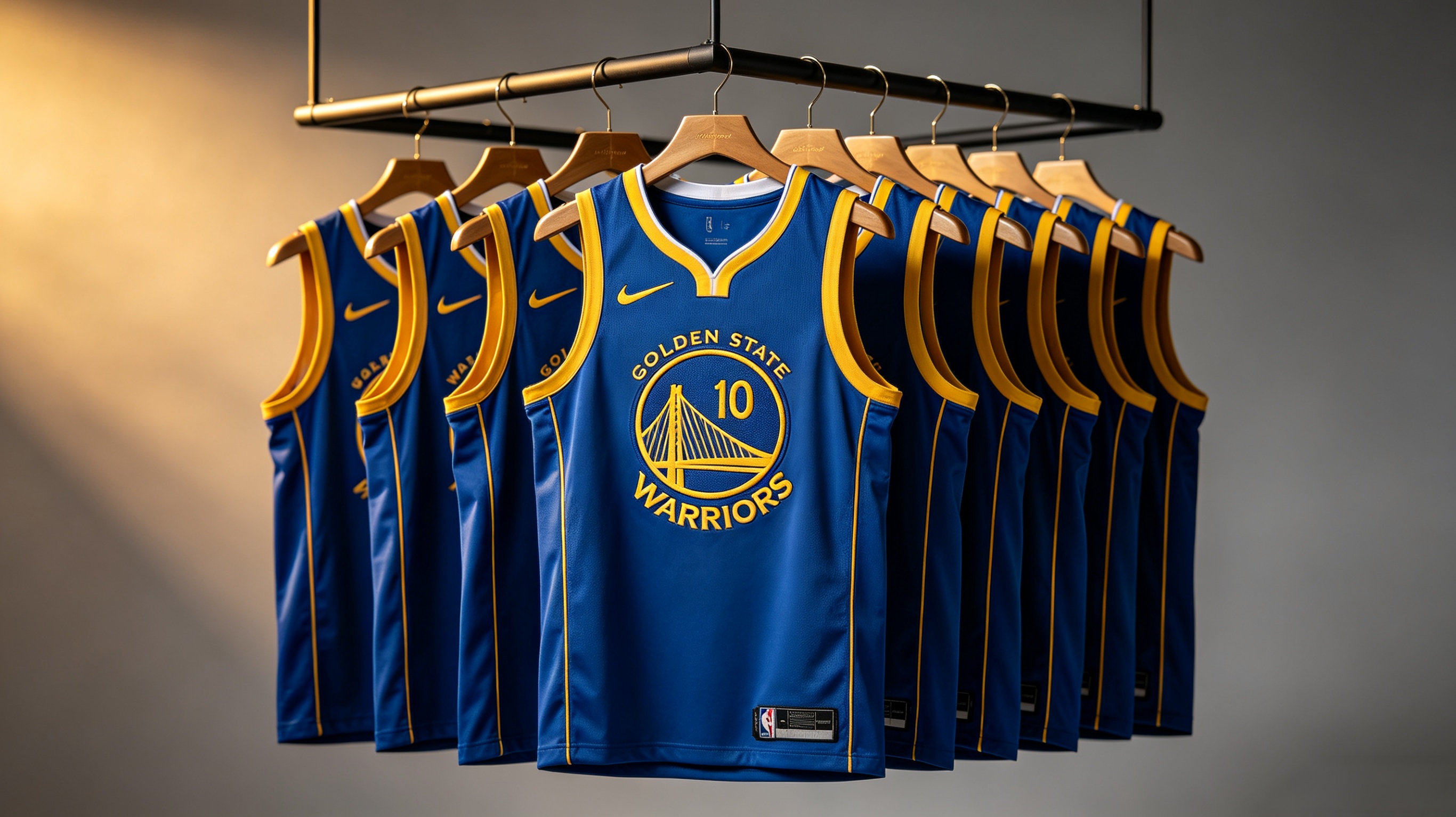 Golden State Warriors jersey collection